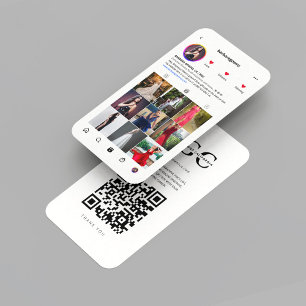 Carte De Visite Wedding planner moderne de Boutique nuptiale Insta