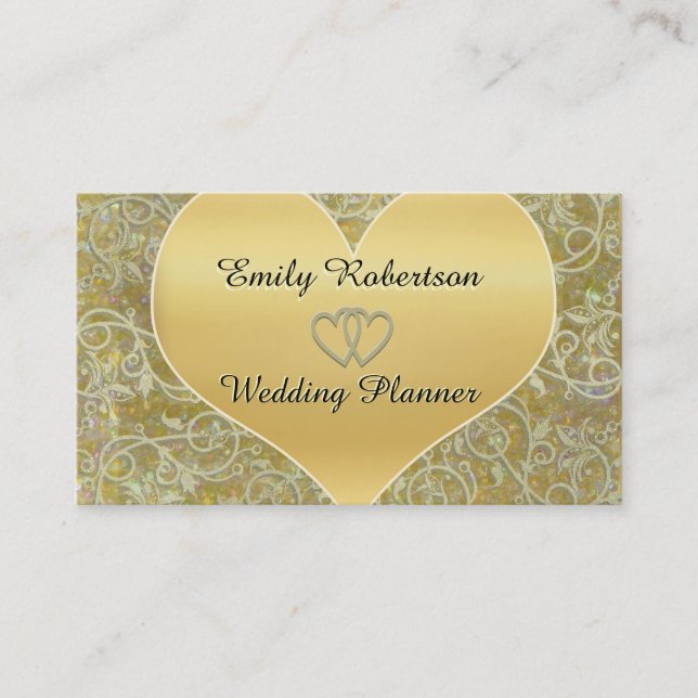 Carte De Visite Wedding planner, photographe, etc. (Devant)