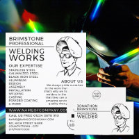 Welder Portrait Sketch, Metal Worker, Welder