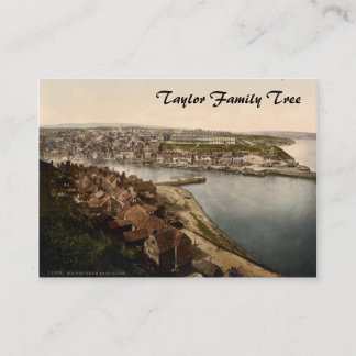 Carte De Visite Whitby I, Yorkshire, Angleterre arbre généalogique