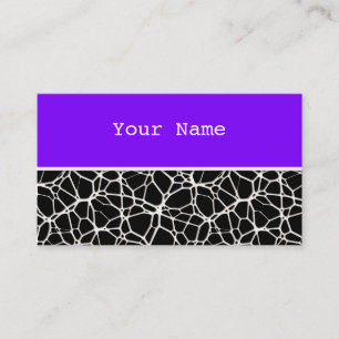 Carte De Visite White Web Texture + votre bachgr. & idées