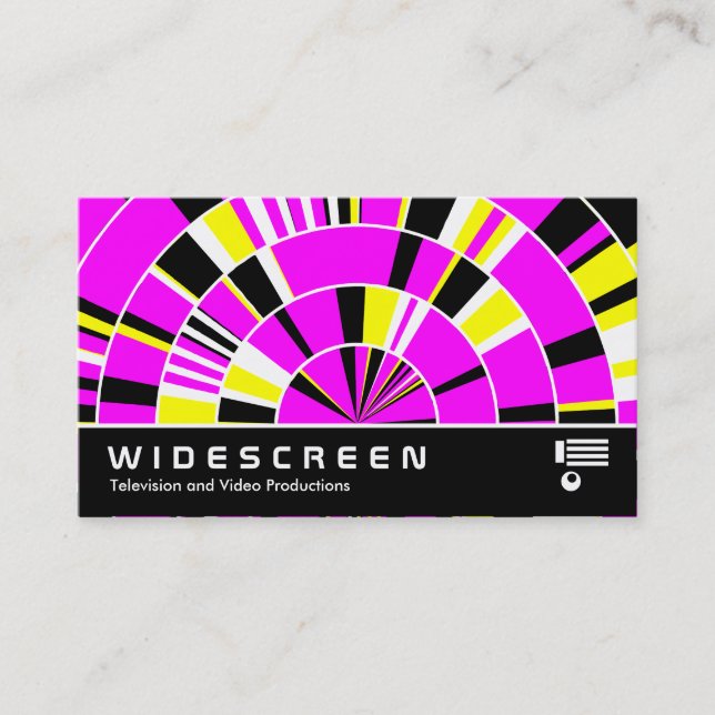 Carte De Visite Widescreen 308 - Pi Rays 03 (Devant)
