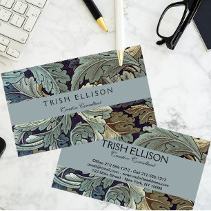 Carte De Visite William Morris Acanthus Feuilles