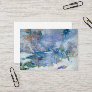 Carte De Visite Winter Harmony, 1890-1900 par John Henry Twachtman