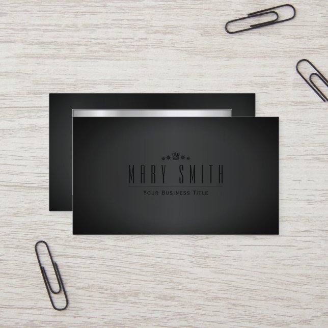 Carte De Visite Wolf 名刺 (Devant/Arrière en situation)