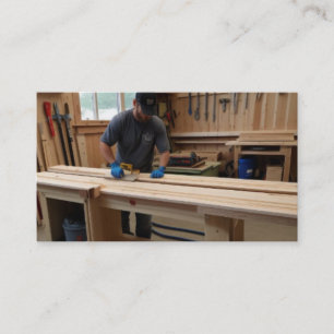 Carte de visite Woodworker