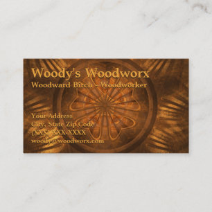 Carte De Visite Woodworker fractal