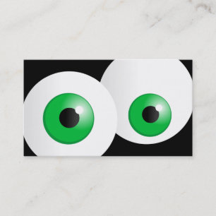Carte De Visite Yeux verts