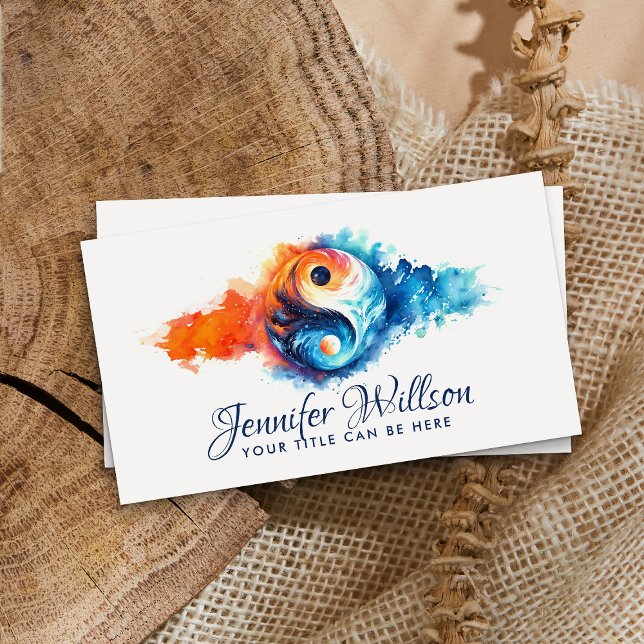 Carte De Visite Yin Yang - Équilibre céleste (Créateur téléchargé)