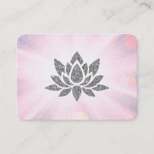 Carte De Visite *~* Yoga Reiki Parties scintillant d'énergie de g