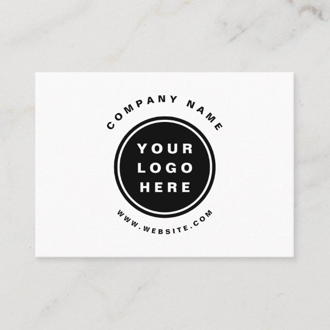 Carte De Visite Your Business Logo Promoteur Business Company (Devant)