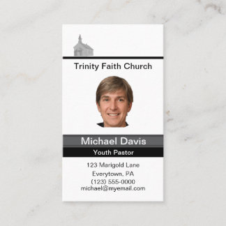 Carte De Visite Youth Pastor