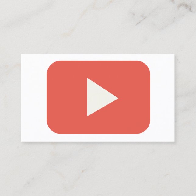 Carte De Visite youtube (Devant)