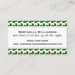 Carte De Visite ZAMBIE Écriture chrétienne Jean 3:16