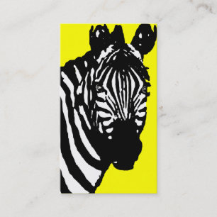 Carte De Visite zèbre