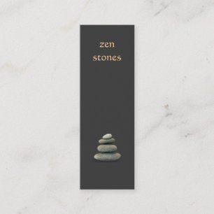 Carte de visite Zen Stones