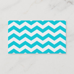 Carte de visite Zig Zag blanche