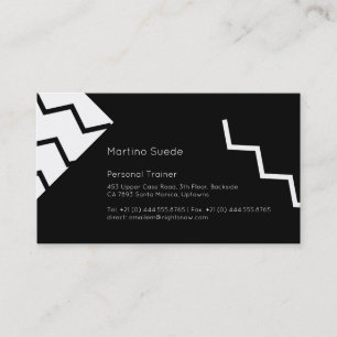 Carte De Visite ZigZag