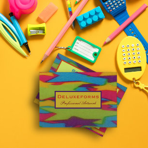 Carte De Visite Zigzag Dyes