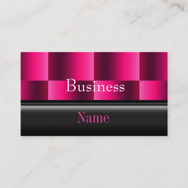 Carte de visite Zizzago Rose Rich Reflect (Devant)