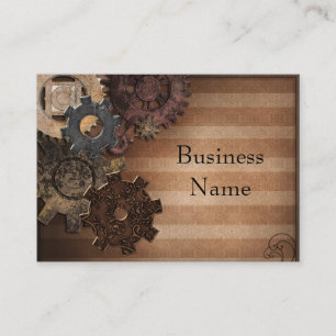 Carte de visite Zizzago Steampunk Design