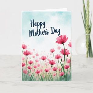 Carte de vœu pour la fête des mères