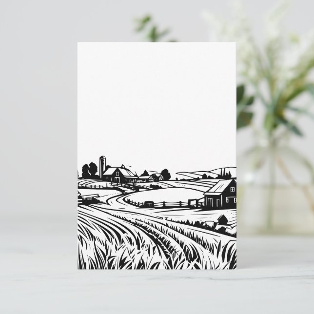 carte de voeux (Debout devant)