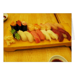 Carte de voeux 司 Sushi 寿