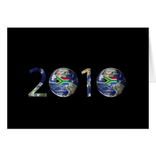 carte de voeux 2010 de coupe du monde du football