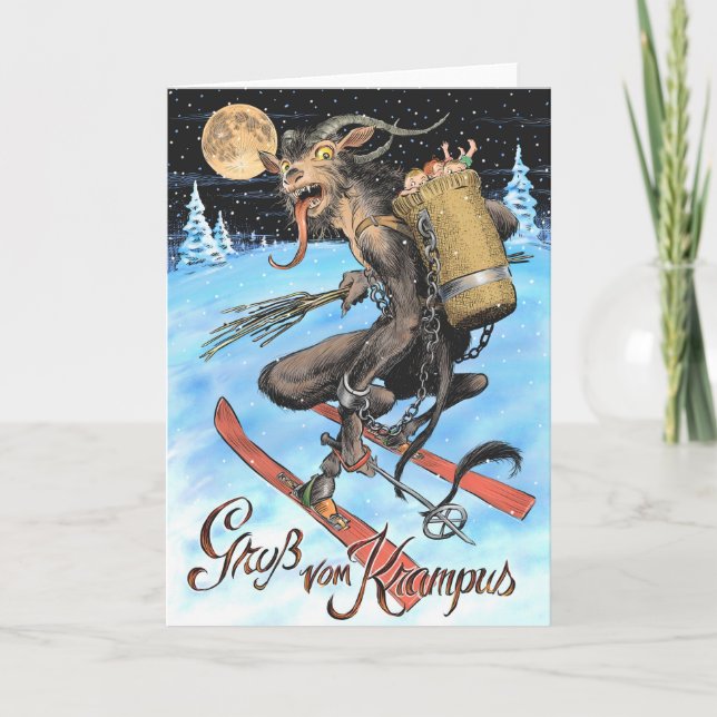 Carte de voeux 2017 de Krampus (Devant)