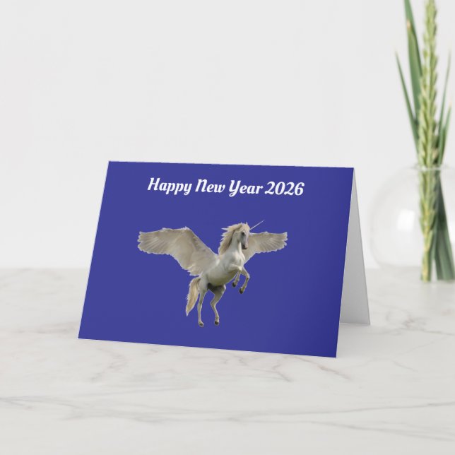 Carte de vœux 2026 Pegasus (Devant)