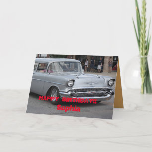 Carte de vœux 55 Nomad Station Wagon.