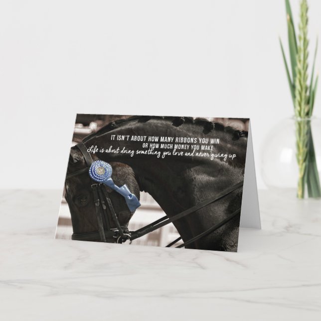 CARTE DE VOEUX 5x7 NOIRE ET BLEUE (Devant)