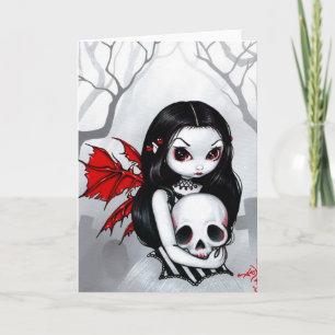 Carte de voeux "A Walk Through the Cemetery"