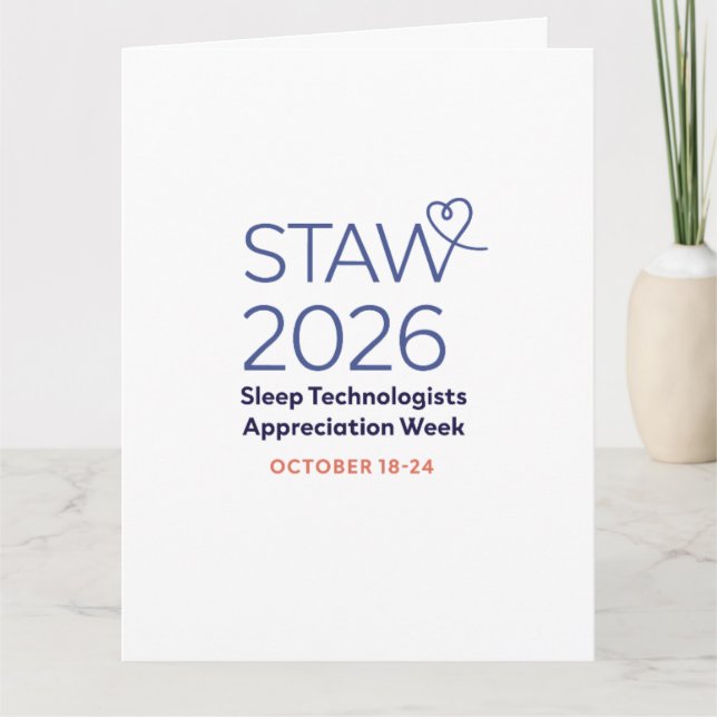 Carte de vœux AAST STAW (Devant)