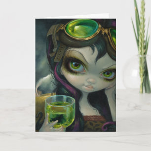 Carte de voeux "Absinthe Goggles"