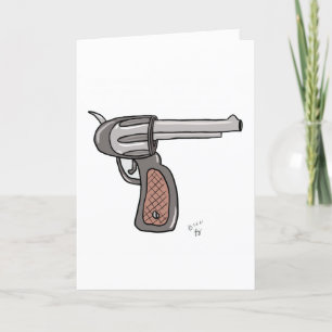 Carte de voeux ACME Armes à feu