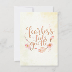 Carte de voeux Affirmation Positive Papeterie