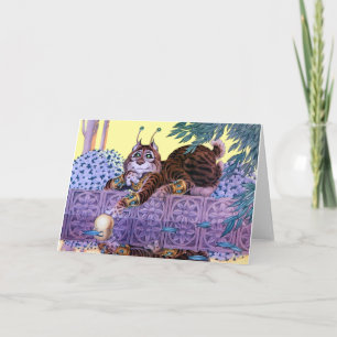 Carte de voeux Alien Kitty