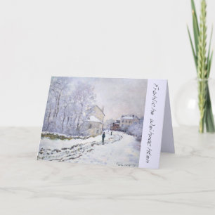 Carte de voeux allemande Fröhliche Weihnachten