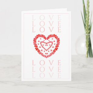 Carte de vœux AMOUR