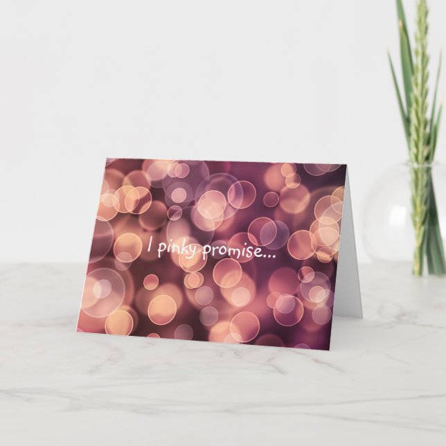 Carte de voeux, Amour (Devant)