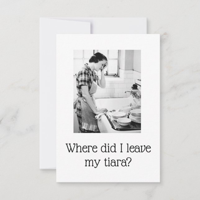 Carte de voeux amusante (Devant)