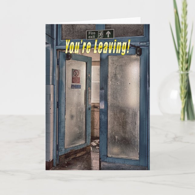 Carte de voeux amusante (Devant)