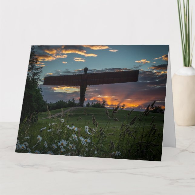 Carte De Voeux Angel Of The North (Devant)