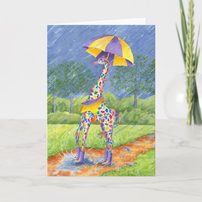 Carte de voeux Annabelle Splash (Devant)