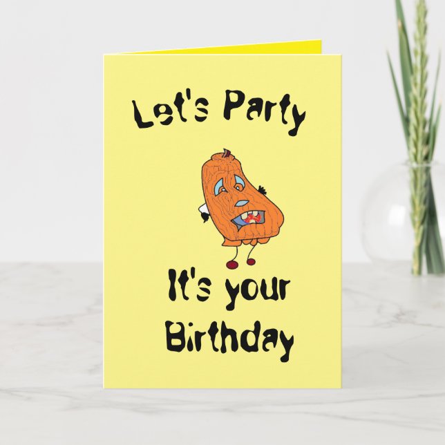 Carte de voeux : Anniversaire (Devant)