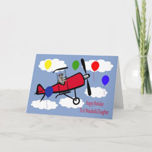Carte de voeux Anniversaire À Fille