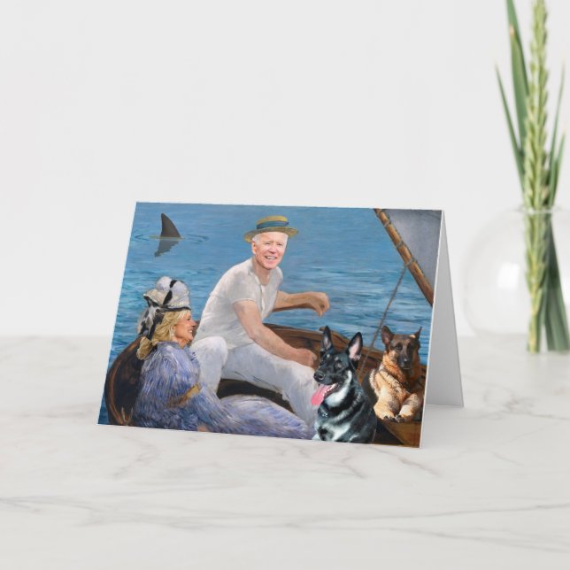 Carte de voeux Anniversaire de l'eau sans charte (Devant)