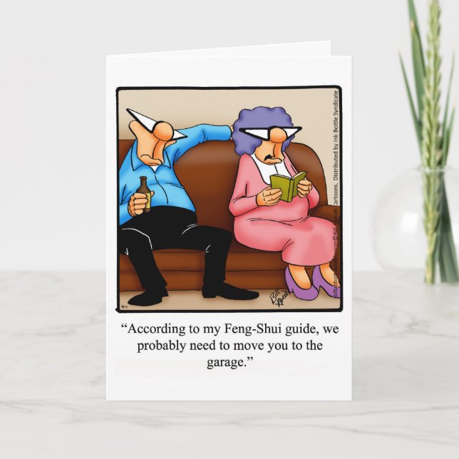 Carte De Voeux Anniversaire Drôle Pour Eux (Devant)